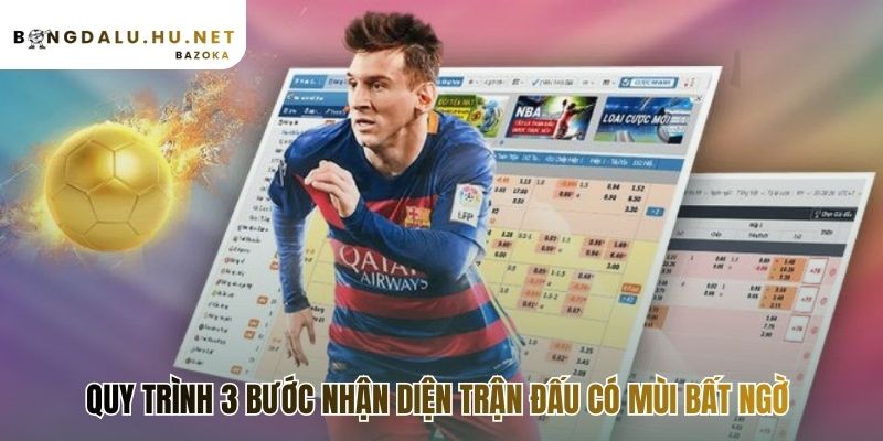 Cách nhận biết kèo trận đấu dễ bất ngờ qua quy trình 3 bước